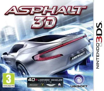 Asphalt 3D (Usa) box cover front